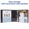 Avery Durable 3 Ring Binder, 3" Slant Rings, 1 Black Binder (27650)